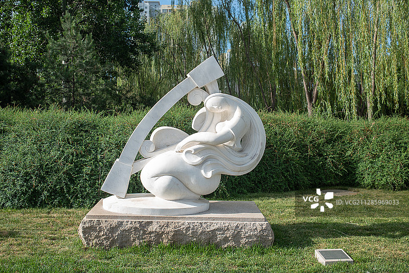 北京国际雕塑公园图片素材