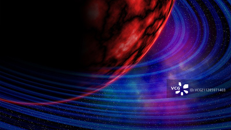 带环行星插画图片素材