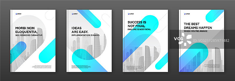 企业宣传册封面设计模板合集图片素材