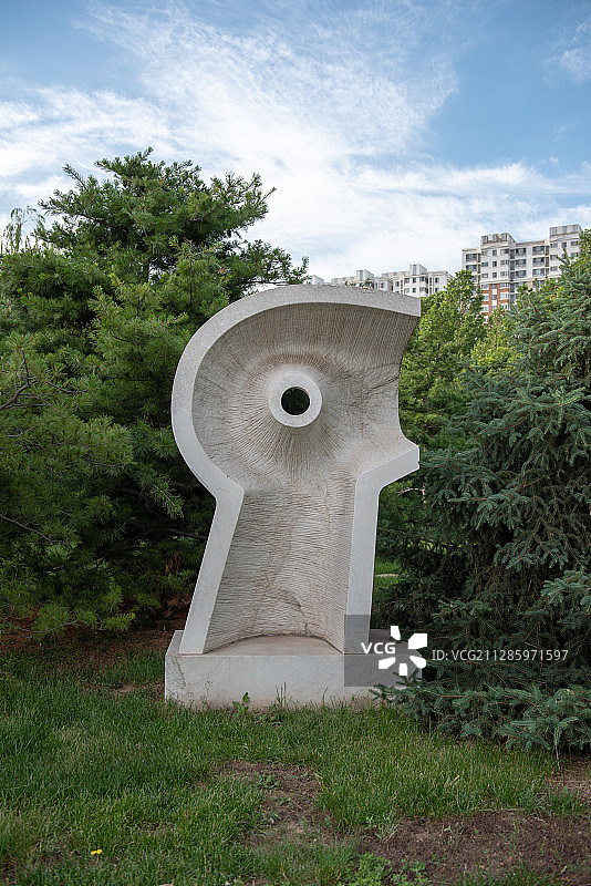 北京国际雕塑公园图片素材
