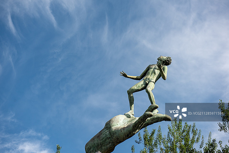 北京国际雕塑公园图片素材