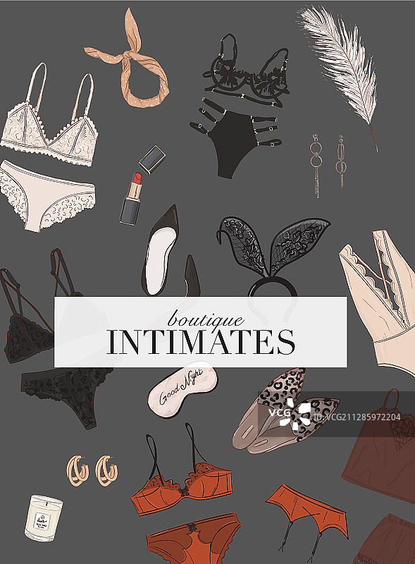 内衣系列背景图片素材
