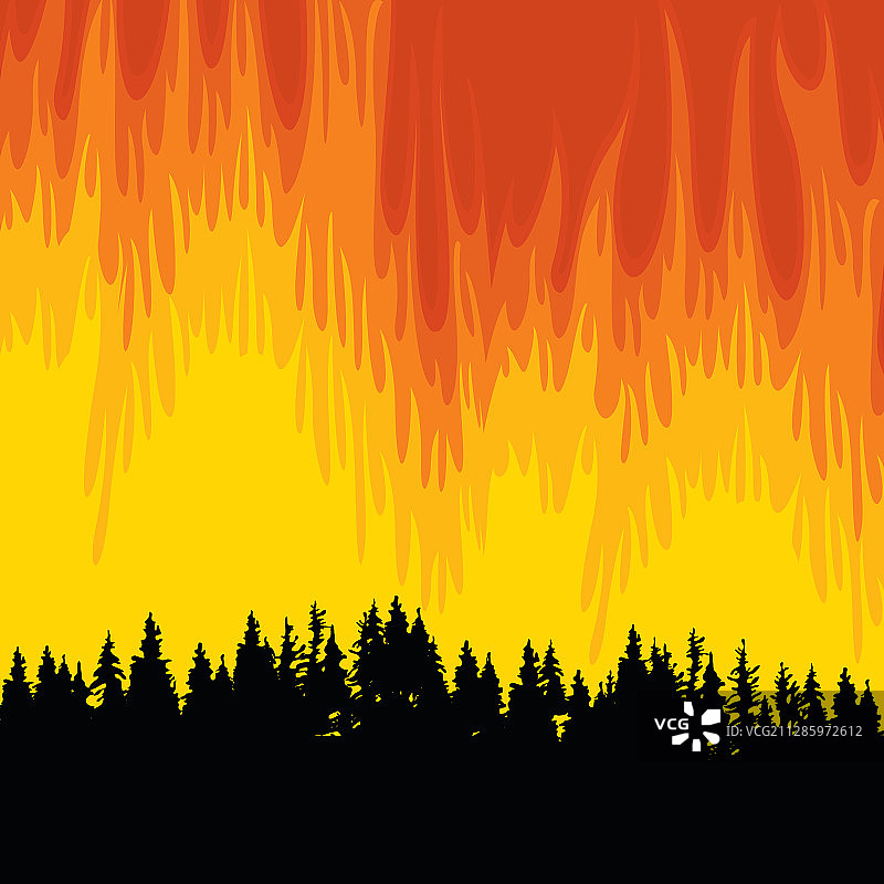 森林防火主题海报图片素材