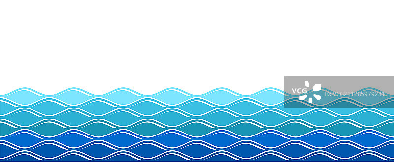 海浪冲浪水波纹海洋图片素材