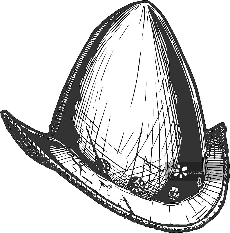 16世纪墨里昂敞口头盔图片素材