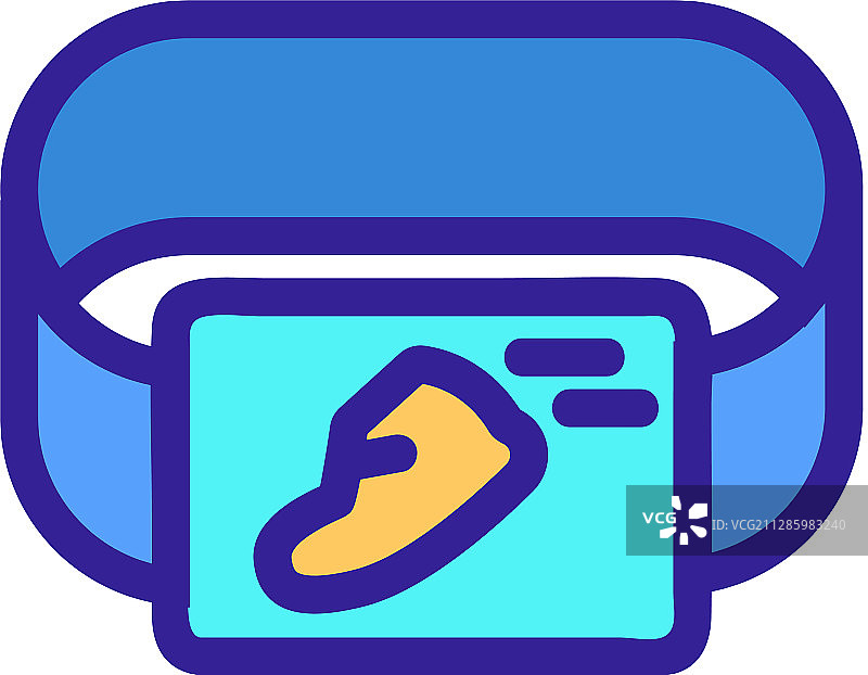 智能手表轮廓图标图片素材