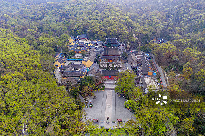 南京市栖霞区栖霞山栖霞古寺图片素材