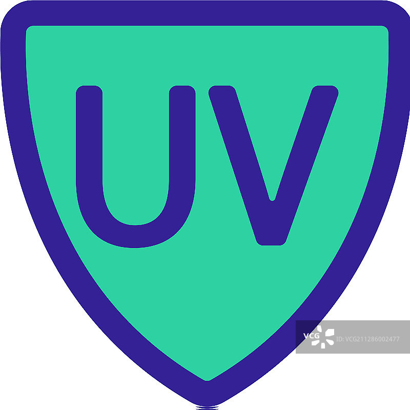 防晒霜轮廓图标图片素材