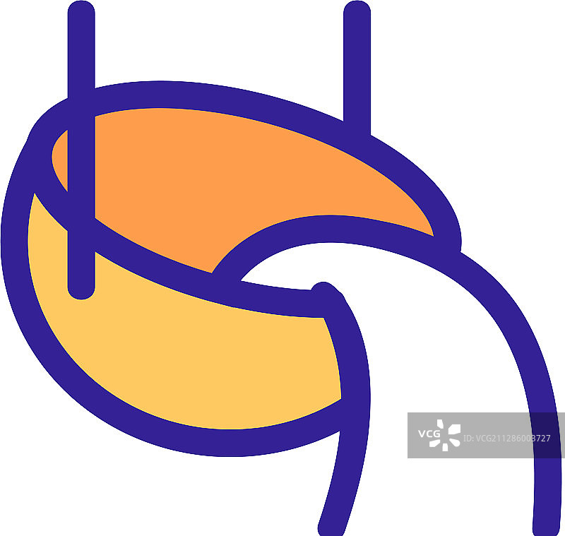 熔融金属轮廓图标图片素材