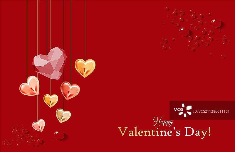 浪漫情人节贺卡图片素材