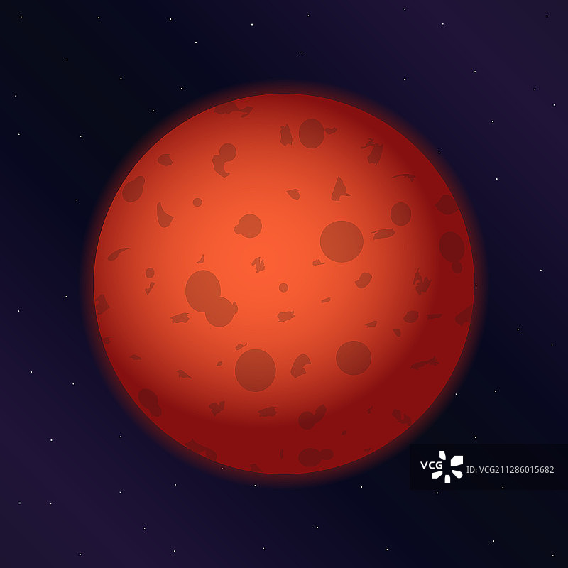 夜空中的血月图片素材