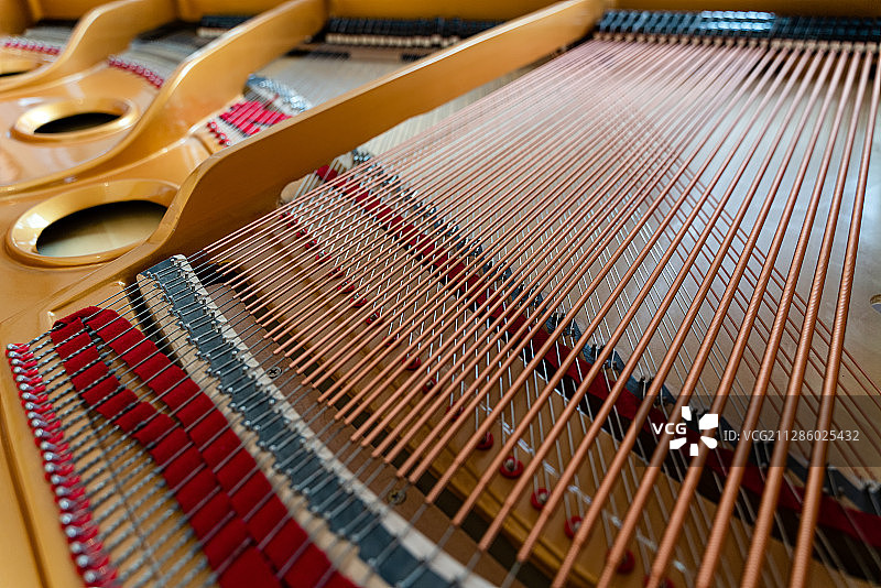 钢琴内部结构图片素材