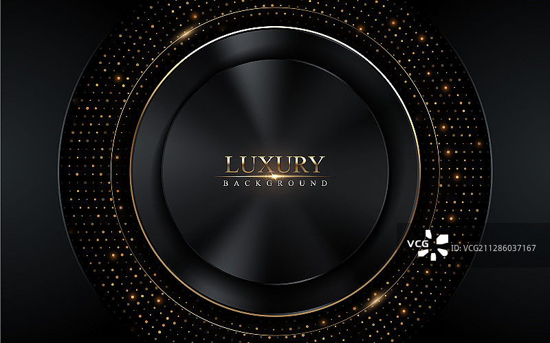 抽象深色奢华金色线条背景图片素材