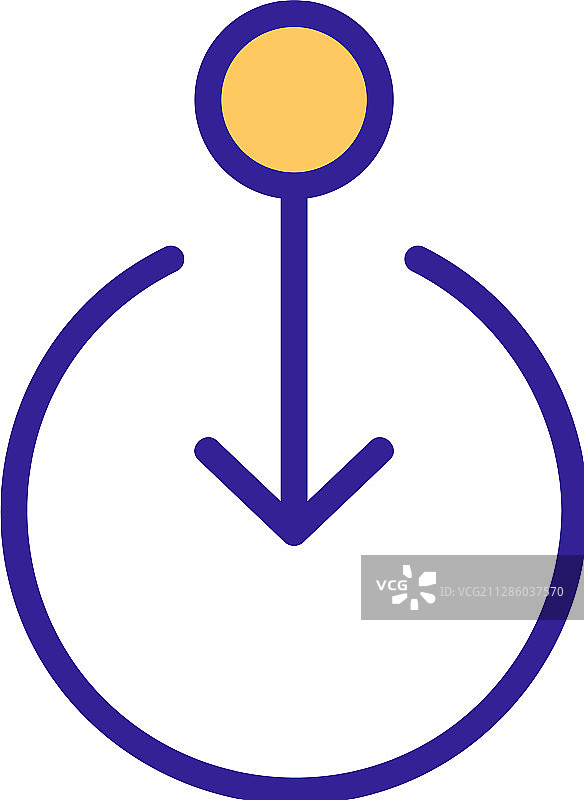 滚动屏幕轮廓图标图片素材