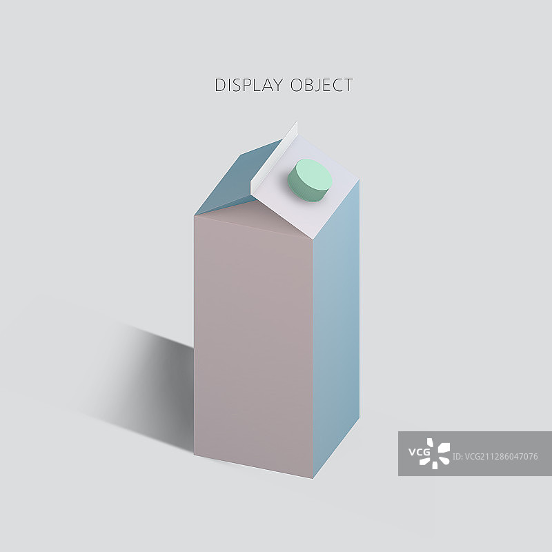 3D牛奶包装回收图片素材