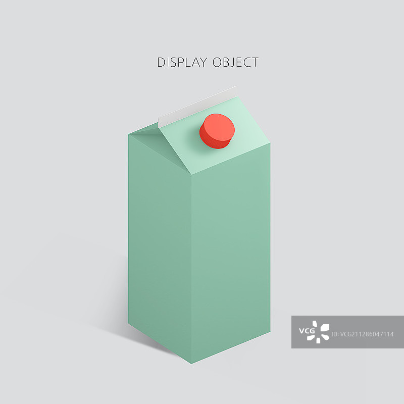 3D牛奶包装回收图片素材