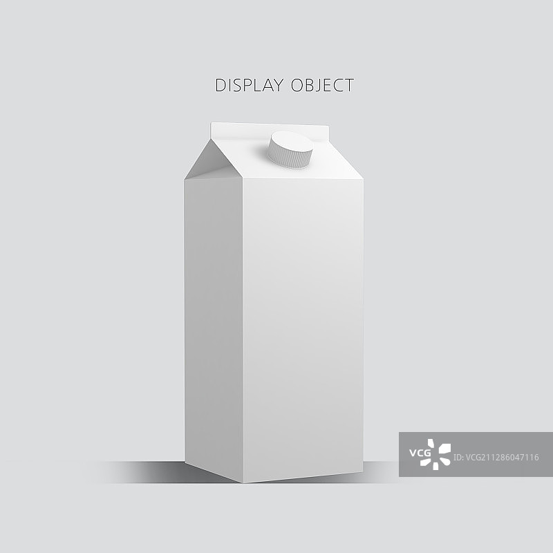 3D牛奶包装回收图片素材