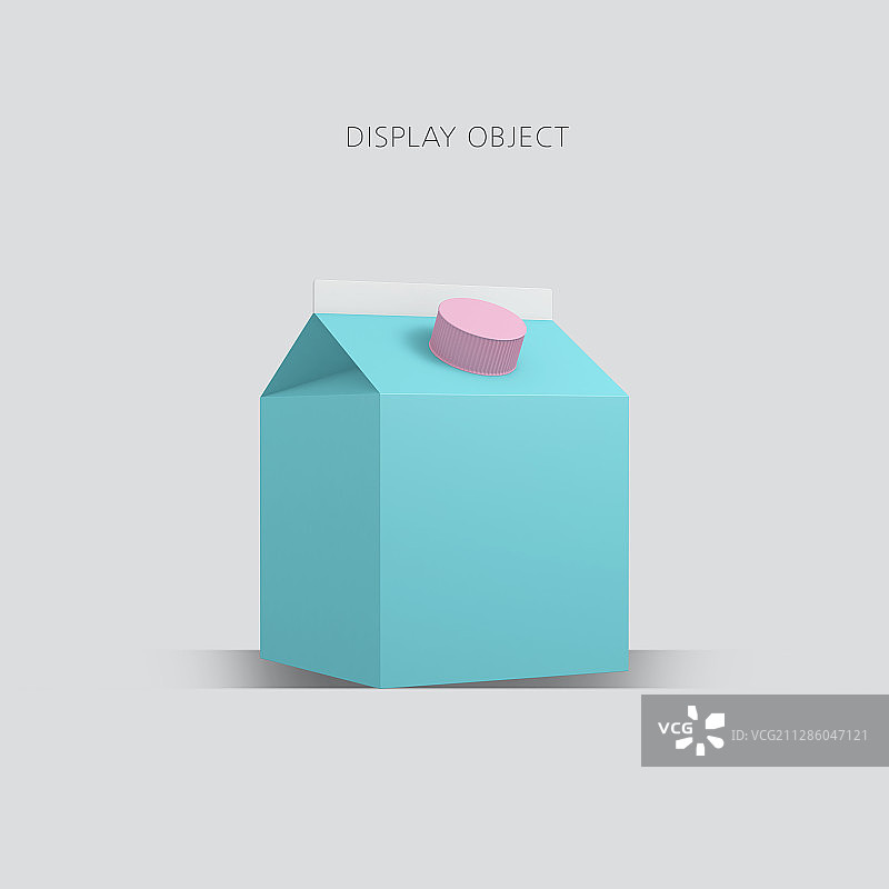3D牛奶包装回收图片素材