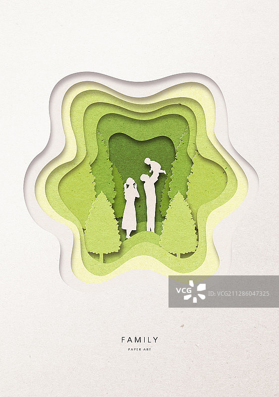 纸艺，纸，五月，家庭，五月图片素材