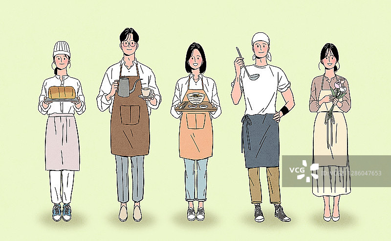 人物青年商务白领明亮表情图片素材