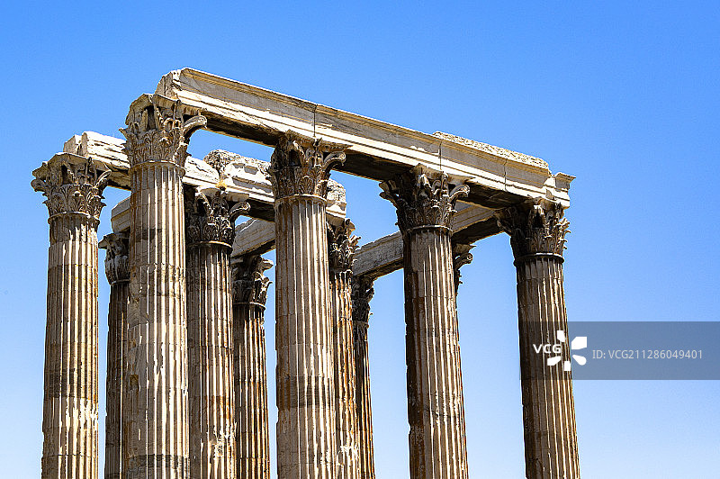 希腊奥林匹亚宙斯神殿图片素材