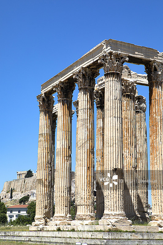 希腊奥林匹亚宙斯神殿图片素材