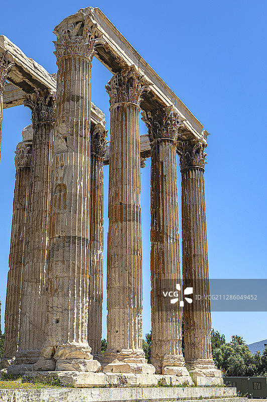 希腊奥林匹亚宙斯神殿图片素材
