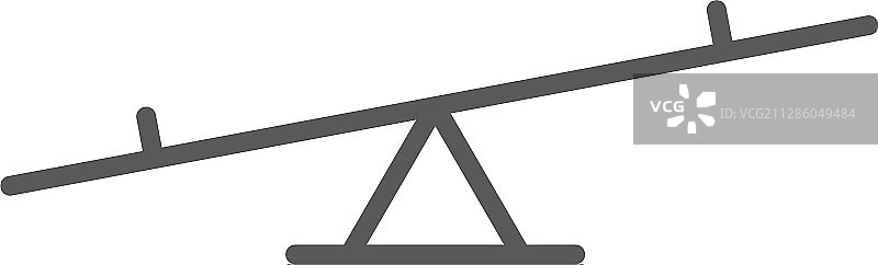 跷跷板游戏图标图片素材