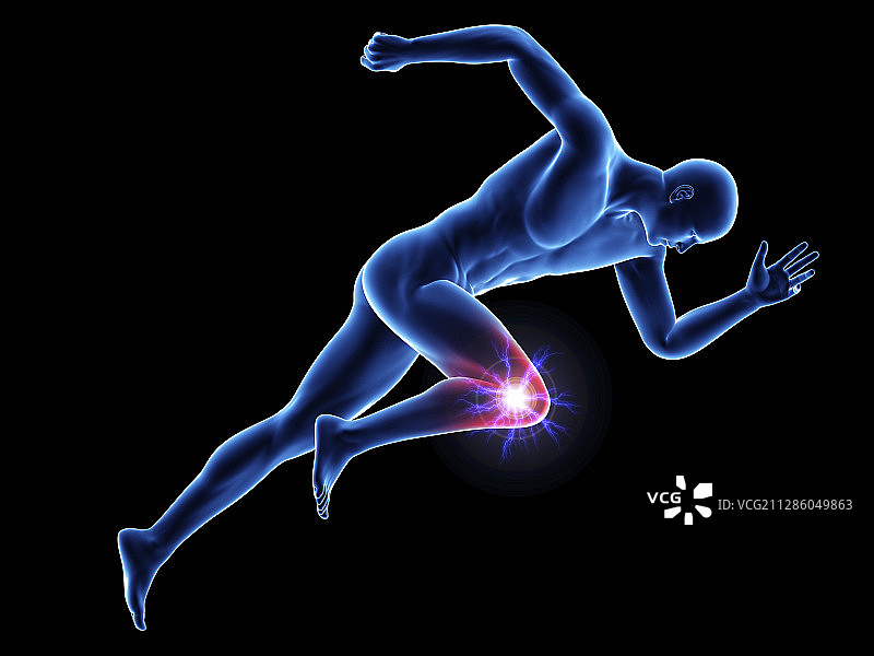 短跑运动员插图图片素材