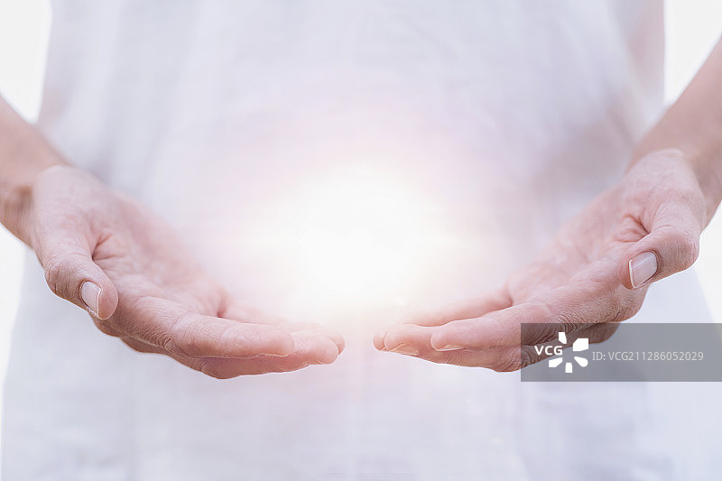 灵气远程疗愈图片素材