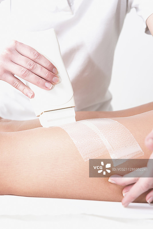 腿部脱毛图片素材