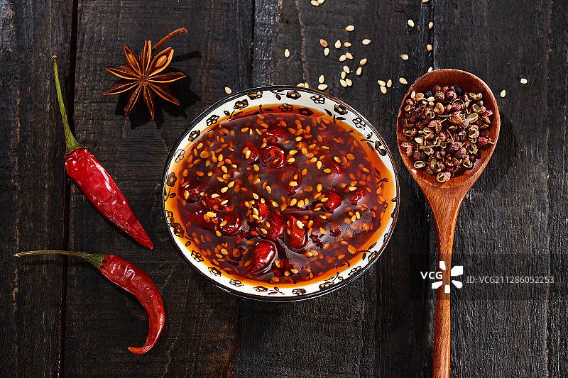 辣椒油图片素材