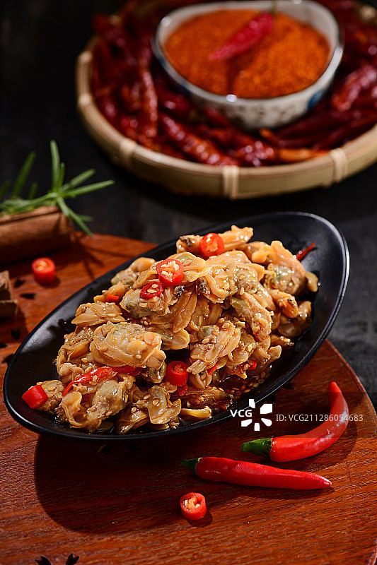 麻辣花蛤图片素材