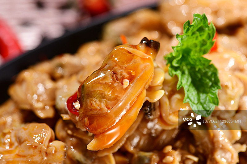 麻辣花蛤图片素材