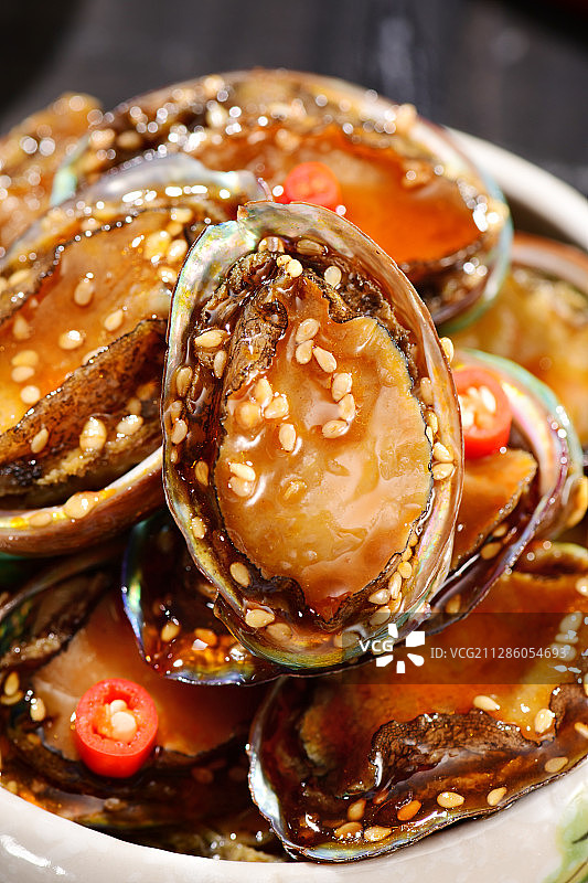 麻辣小鲍鱼图片素材