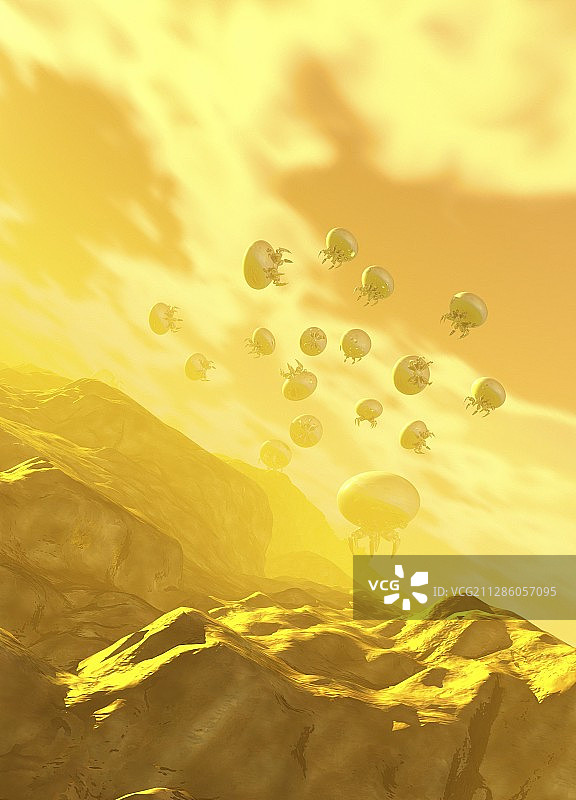 金星探测器插图图片素材