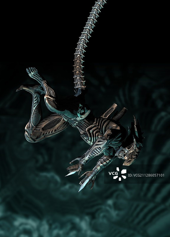 外星生物插画图片素材