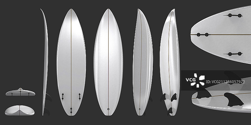 冲浪板插画图片素材