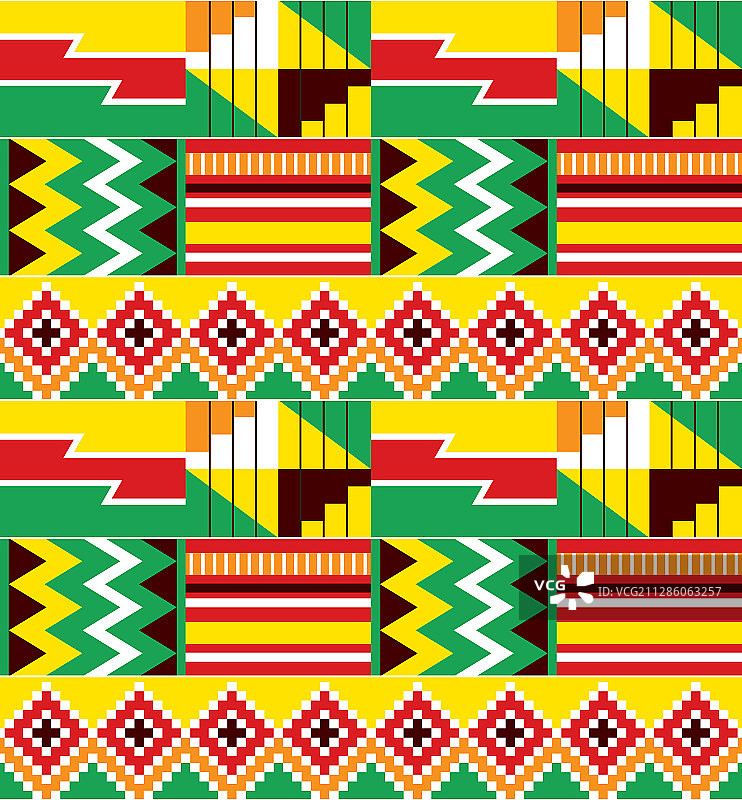 非洲部落设计肯特尼文托马图案图片素材