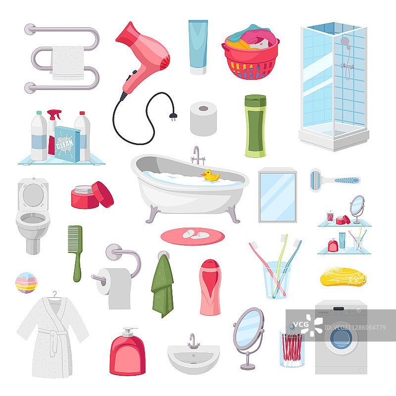 浴室配件个人卫生用品图片素材