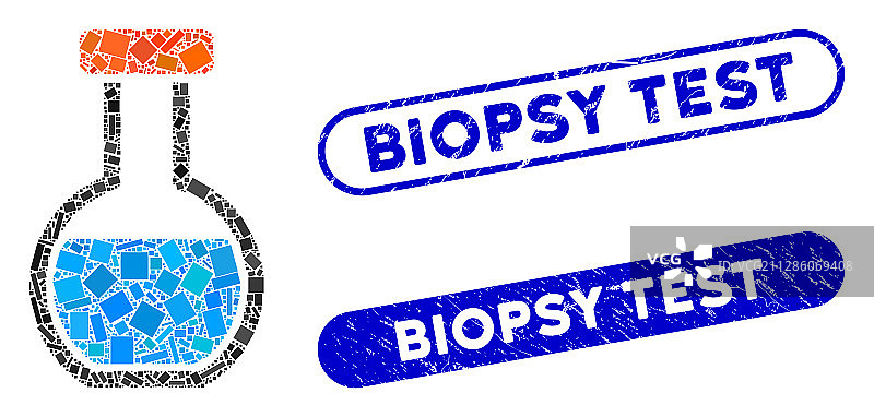 纹理矩形拼贴圆形容器图片素材