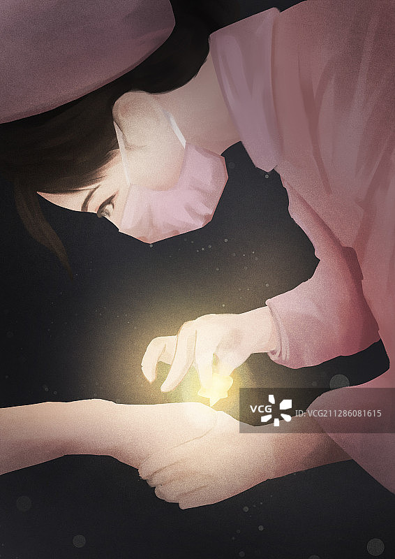 逆行者-护士图片素材