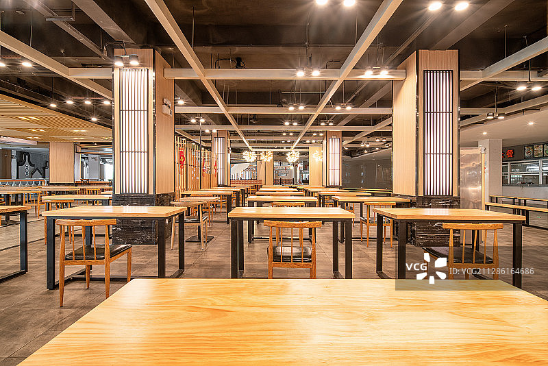 中式食堂图片素材