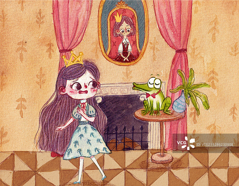 青蛙王子图片素材