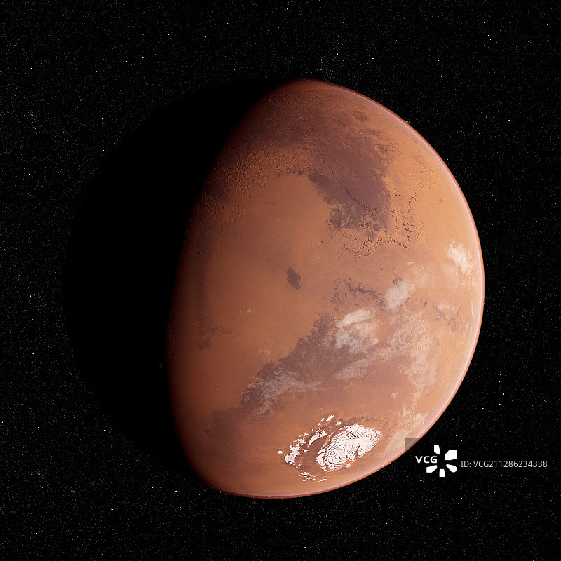 火星插画图片素材