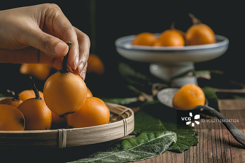 水果枇杷图片素材