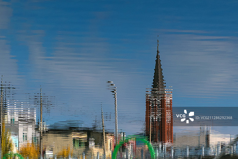 水中即景图片素材