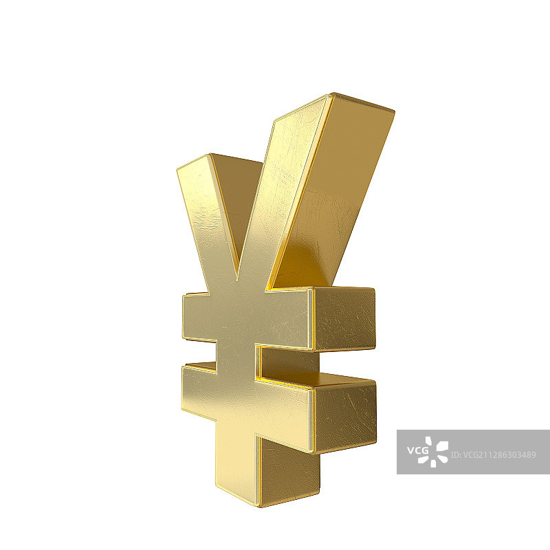 黄金构成的三维金钱符号白底素材图片素材