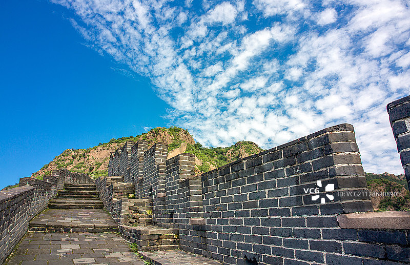 角山长城图片素材