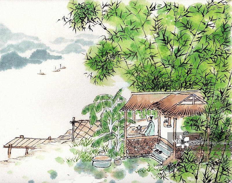 二十四节气小暑图片素材